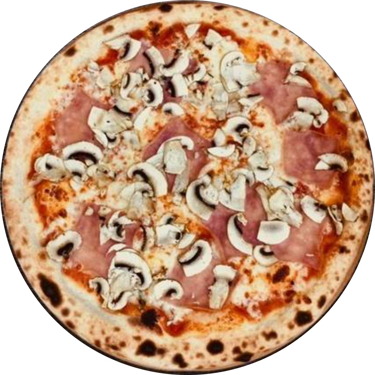 ham and mushroom